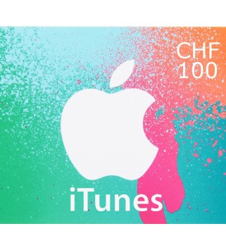 iTunes 100 CHF CH Card Key 